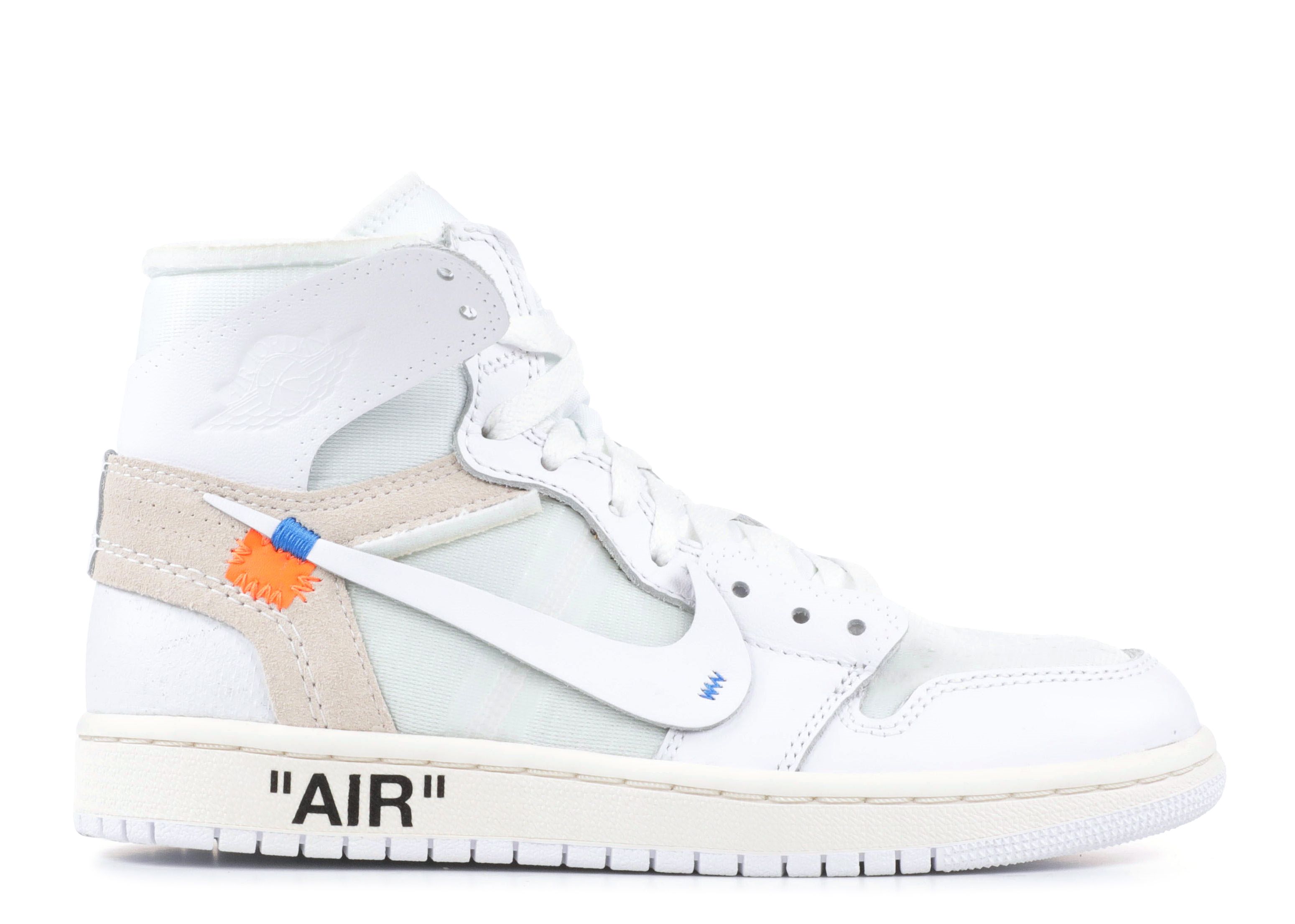 Off-White x Air Jordan 1 Retro High OG BG ‘White’ 2018